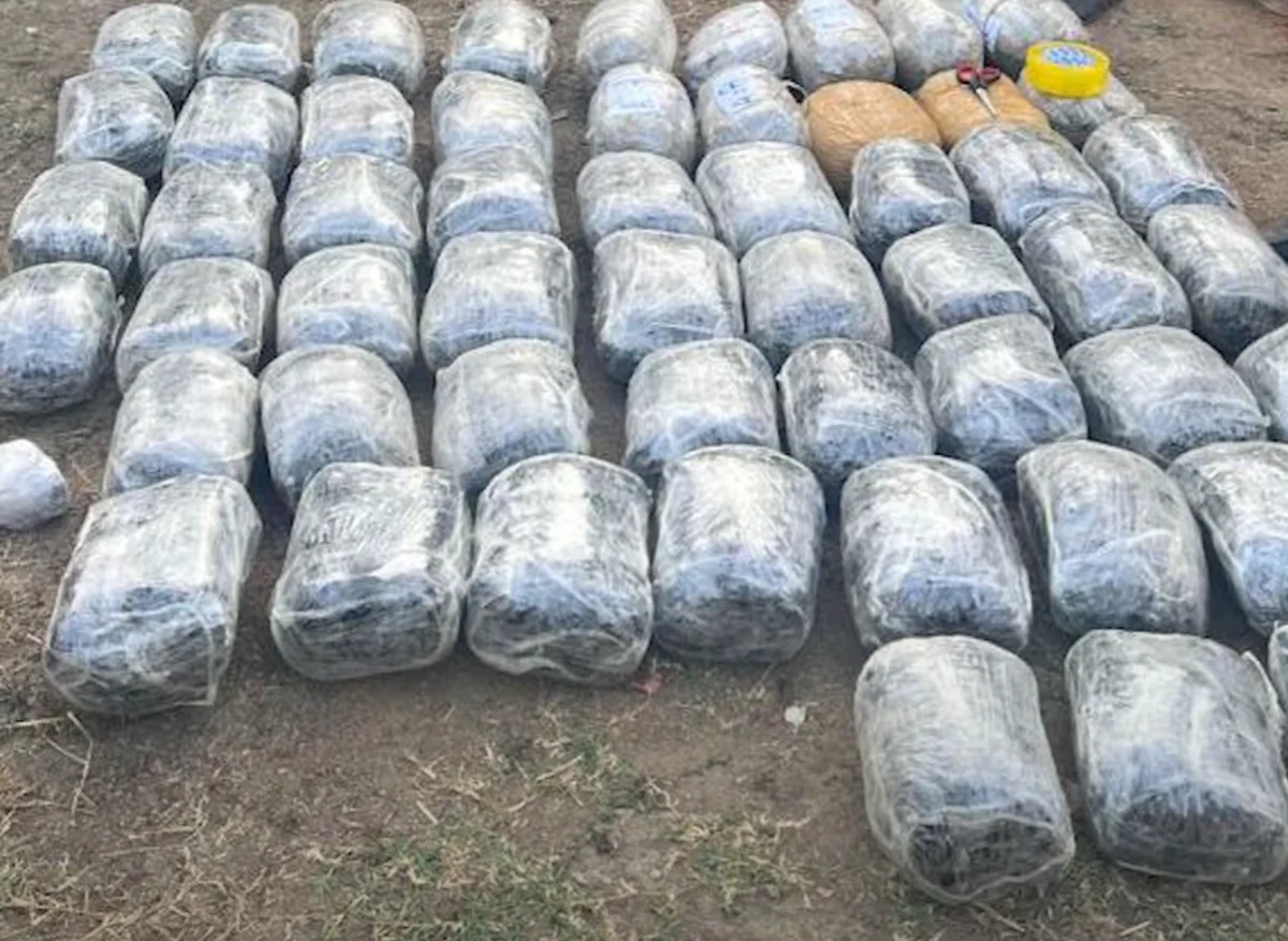 Azərbaycana qaçaqmalçılıq yolu ilə gətirilən 62 kq narkotik aşkarlanıb