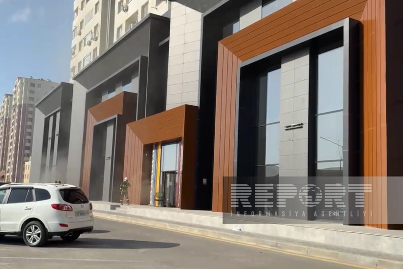 Пожар в Центре DOST в Хырдалане потушен - ОБНОВЛЕНО-2