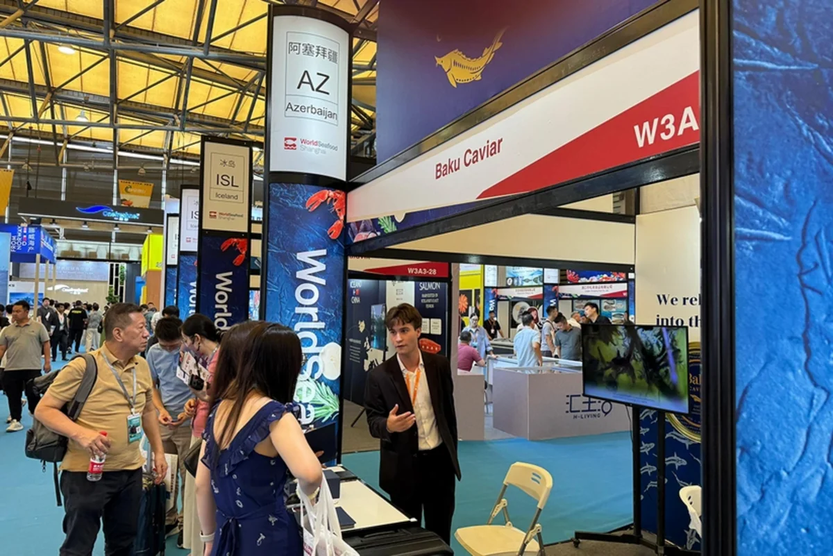 Azerbaijan Fish Farm represents Azerbaijan for the first time at World Seafood Shanghai 2025!