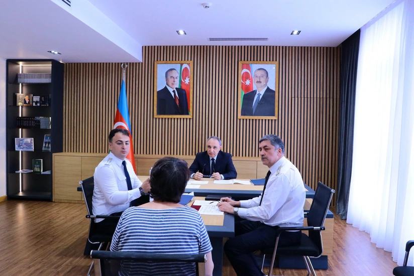 Kamran Əliyev Nəsimi rayonunda vətəndaşları qəbul edib