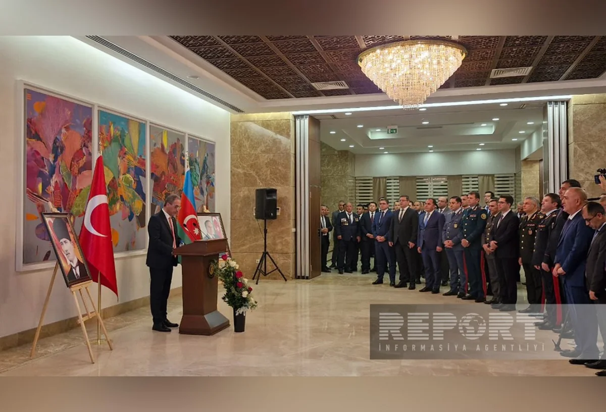 Türkiyənin Naxçıvandakı Baş konsulluğunda Zəfər bayramı qeyd edilib
