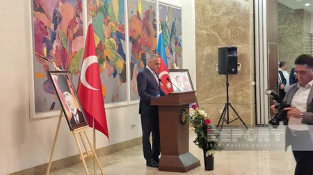 Türkiyənin Naxçıvandakı Baş konsulluğunda Zəfər bayramı qeyd edilib