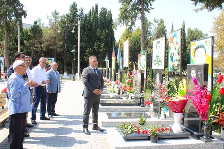 Mingəçevir Dövlət Universitetində şəhid məzun Əzəmi Hüseynovun doğum günü anılıb