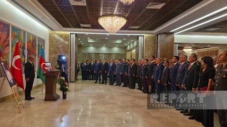 Türkiyənin Naxçıvandakı Baş konsulluğunda Zəfər bayramı qeyd edilib