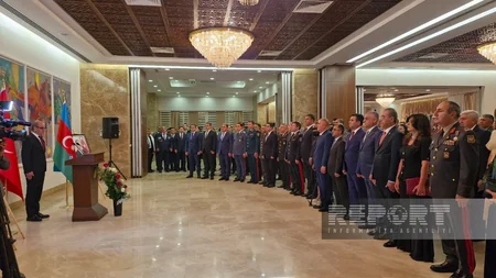 Türkiyənin Naxçıvandakı Baş konsulluğunda Zəfər bayramı qeyd edilib