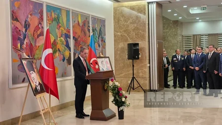 Türkiyənin Naxçıvandakı Baş konsulluğunda Zəfər bayramı qeyd edilib