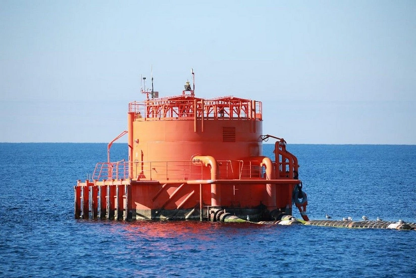 На морском терминале КТК произошел разлив нефти