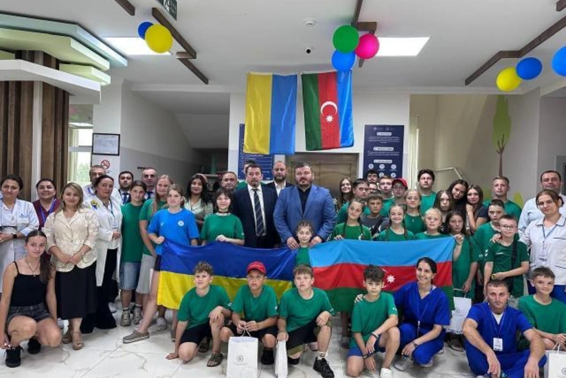 Ukrainian Ambassador praises rehabilitation program for Ukrainian children in Gabala