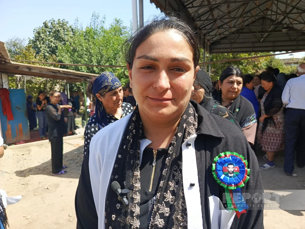 Şəhid qızı: Bundan sonra onun məzarını tez-tez ziyarət edəcəyik