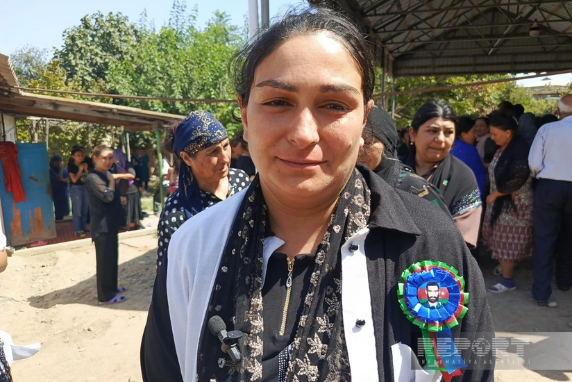 Şəhid qızı: Bundan sonra onun məzarını tez-tez ziyarət edəcəyik