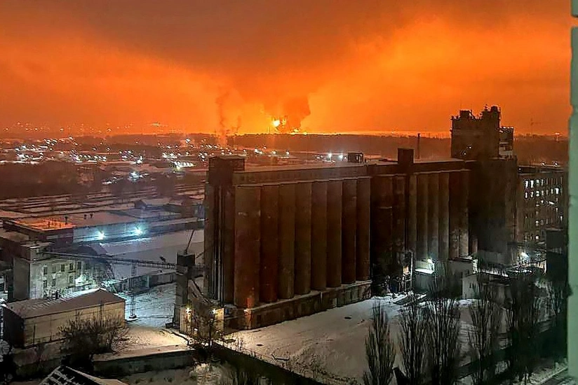 Украина атаковала нефтяной объект в Брянске