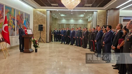 Türkiyənin Naxçıvandakı Baş konsulluğunda Zəfər bayramı qeyd edilib
