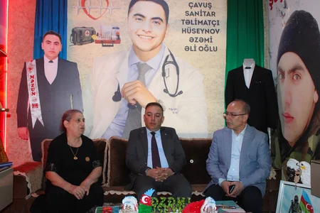 Mingəçevir Dövlət Universitetində şəhid məzun Əzəmi Hüseynovun doğum günü anılıb