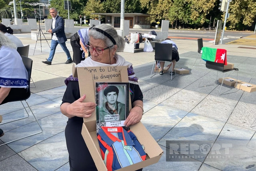 Azərbaycanlı itkinlərin ailələri ədalət tələb edir - FOTOREPORTAJ