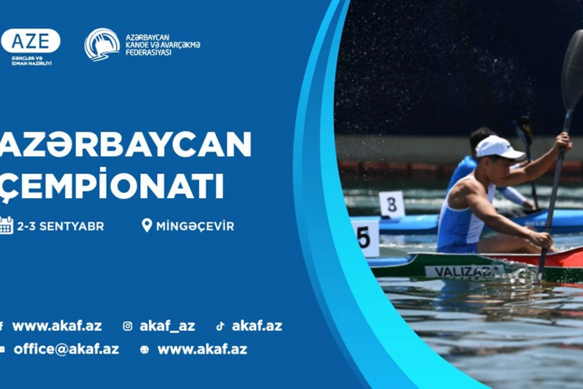 Akademik avarçəkmə, kayak və kanoe üzrə Azərbaycan çempionatı keçiriləcək