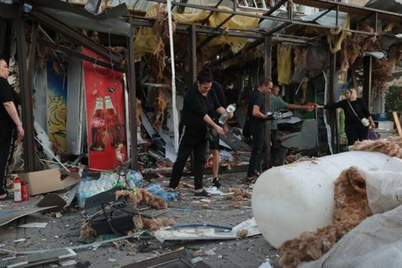 Rusiyanın Zaporojyeyə hücumunda xəsarət alanların sayı 34 nəfərə çatıb