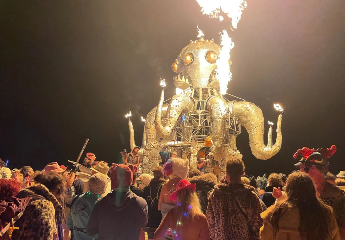 На фестивале Burning man обнаружили тело неизвестного мужчины