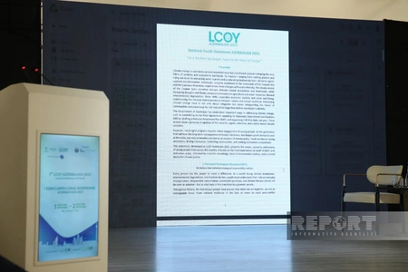 Final version of Azerbaijan Youth Climate Statement adopted