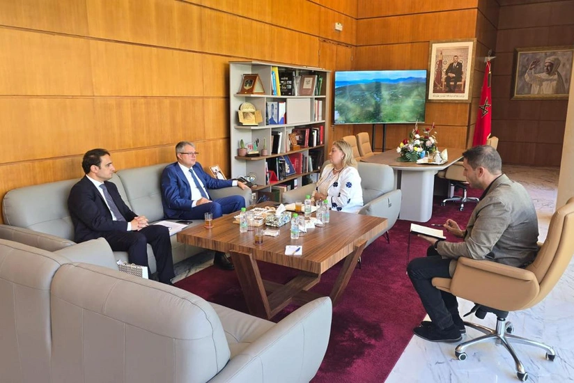 Azərbaycanın Mərakeşdəki səfiri bu ölkənin Milli Kitabxanasının direktoru ilə görüşüb