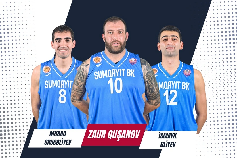 Sumqayıt üç basketbolçusu ilə müqavilənin müddətini uzadıb