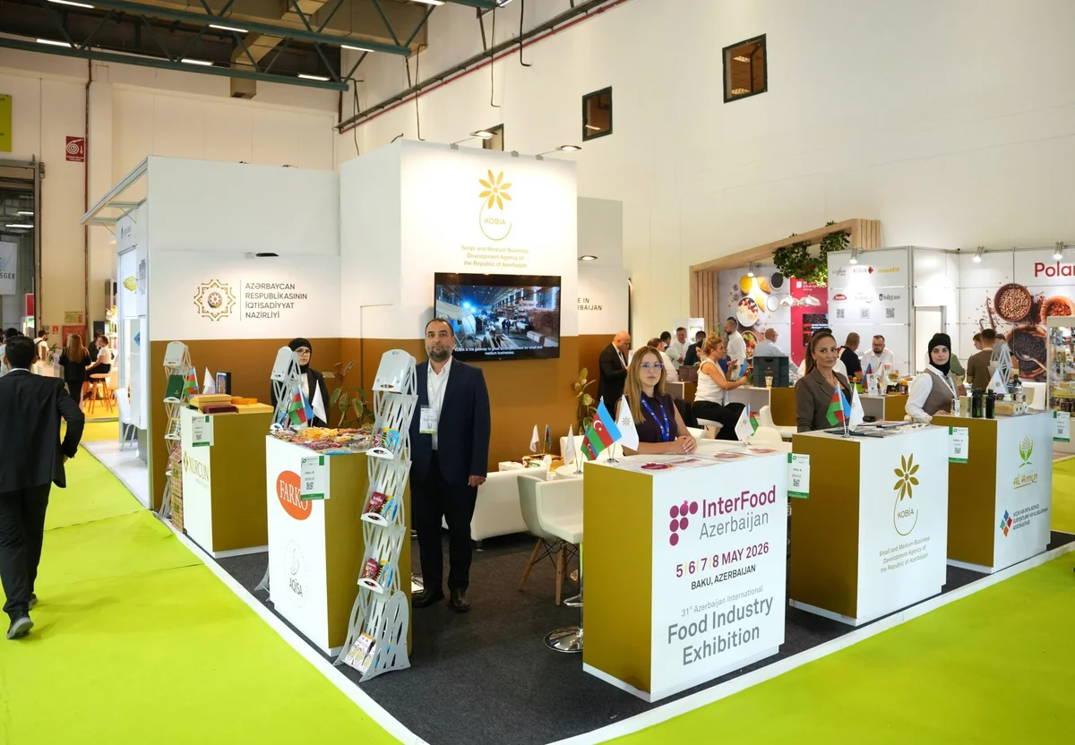 Azərbaycan məhsulları WorldFood Istanbul 2025 sərgisində təqdim edilir