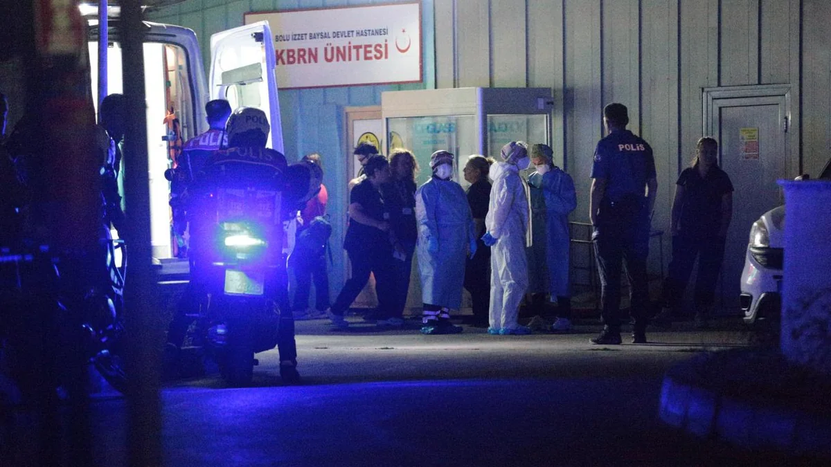Türkiyədə 9 polis əməkdaşı naməlum maddədən zəhərlənib