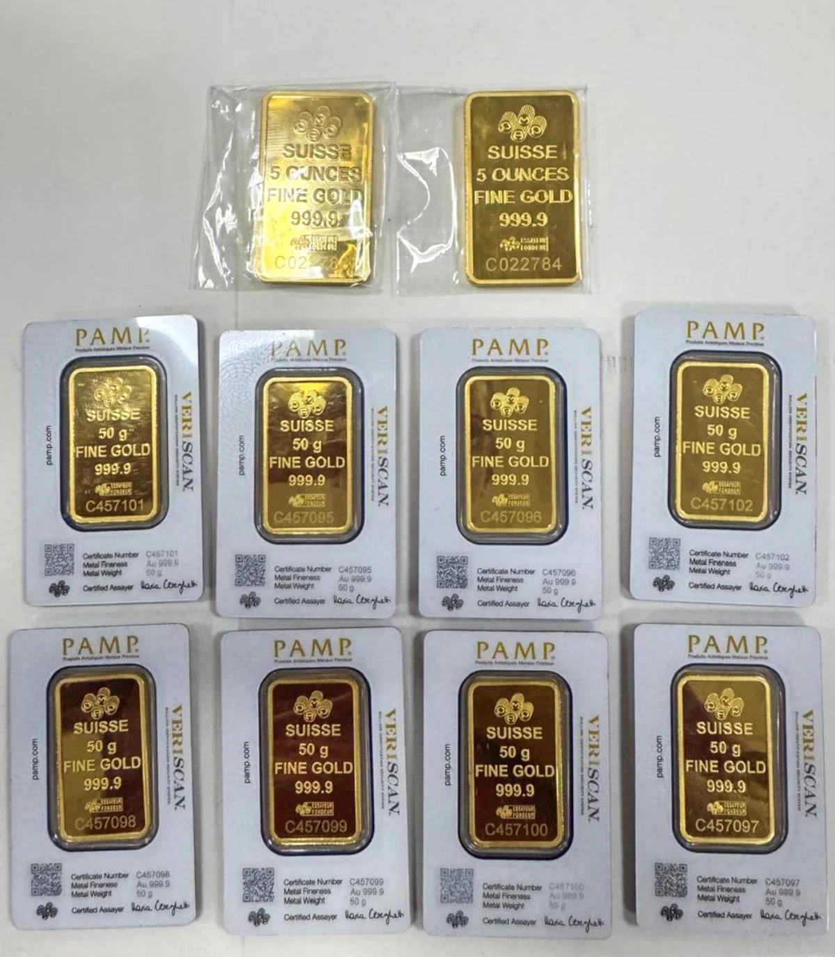 Azərbaycanda gömrük nəzarətindən gizlədilən qızıl külçələr aşkarlanıb