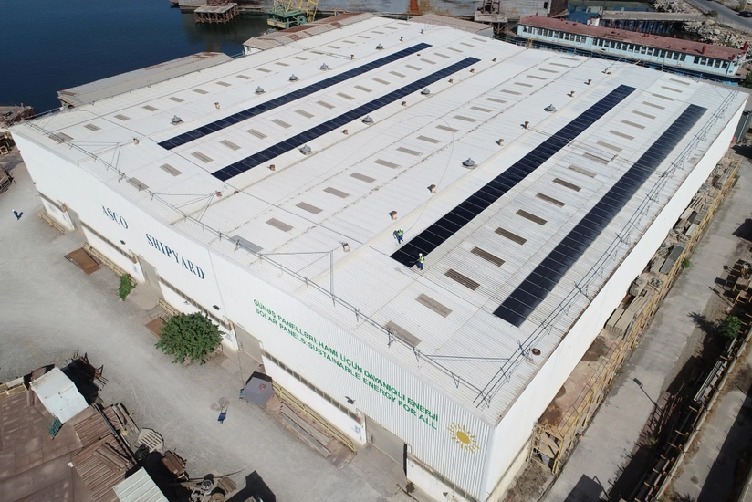 ASCO-nun Gəmi Təmiri Zavodunda hasil edilmiş günəş enerjisinin həcmi açıqlanıb