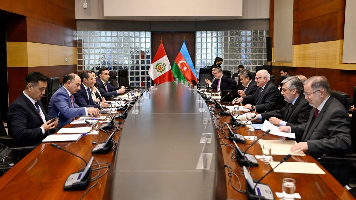Azerbaijan and Peru hold first round of inter-ministerial political consultations