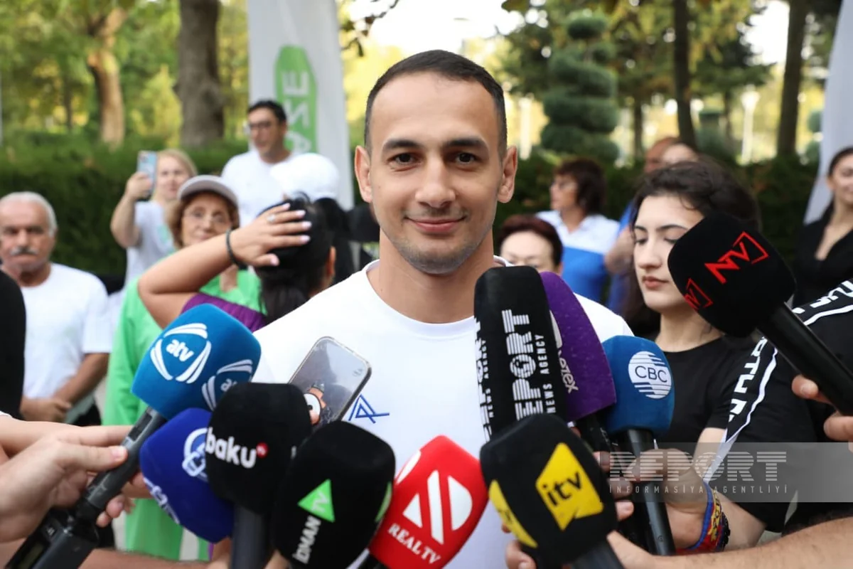 Nazirliyin idman səfiri: Səhər idmanı layihəsi hamının marağını cəlb edib