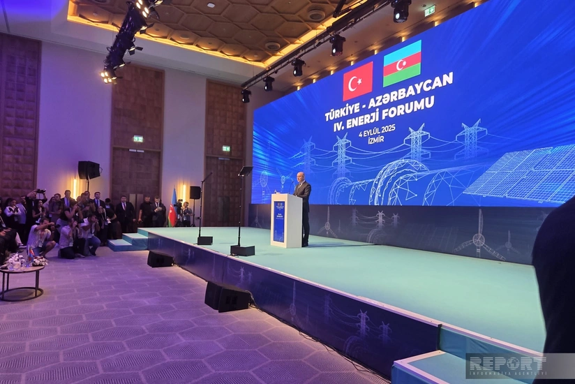 İzmirdə Azərbaycan-Türkiyə IV Enerji Forumu başlayıb