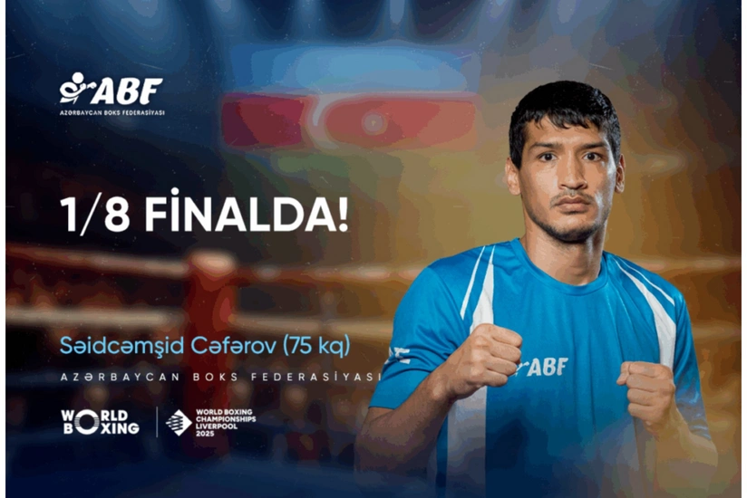 Azərbaycan boksçusu dünya çempionatının 1/8 finalına yüksəlib