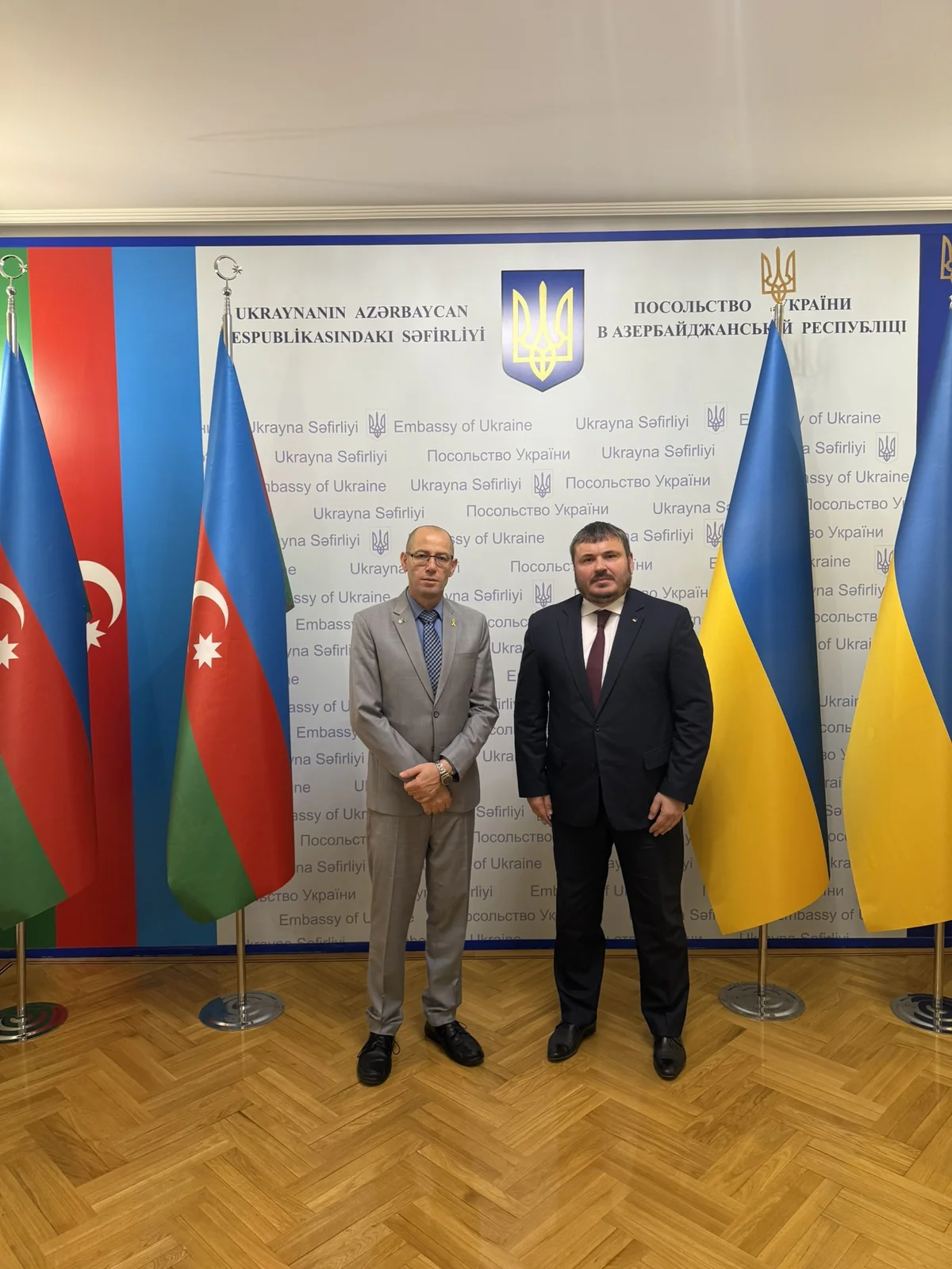 Ambassadors of Ukraine, Israel in Baku mull issues of cooperation between two countries