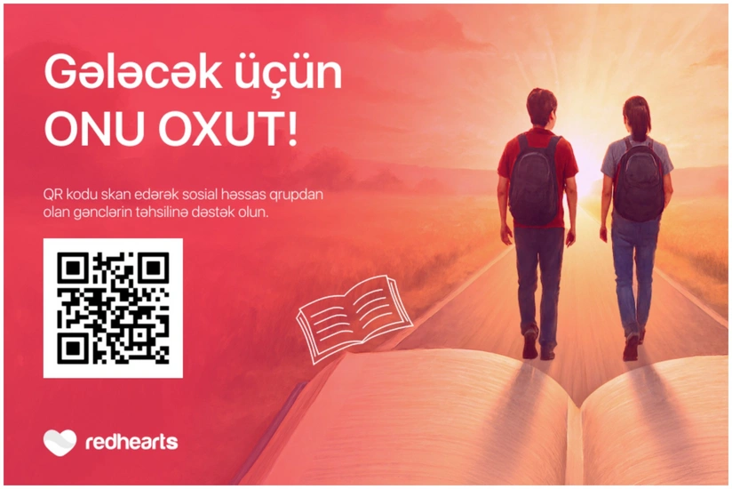 Qırmızı Ürəklər Fondu Beynəlxalq Xeyriyyəçilik Gününü xüsusi aksiya ilə qeyd edir