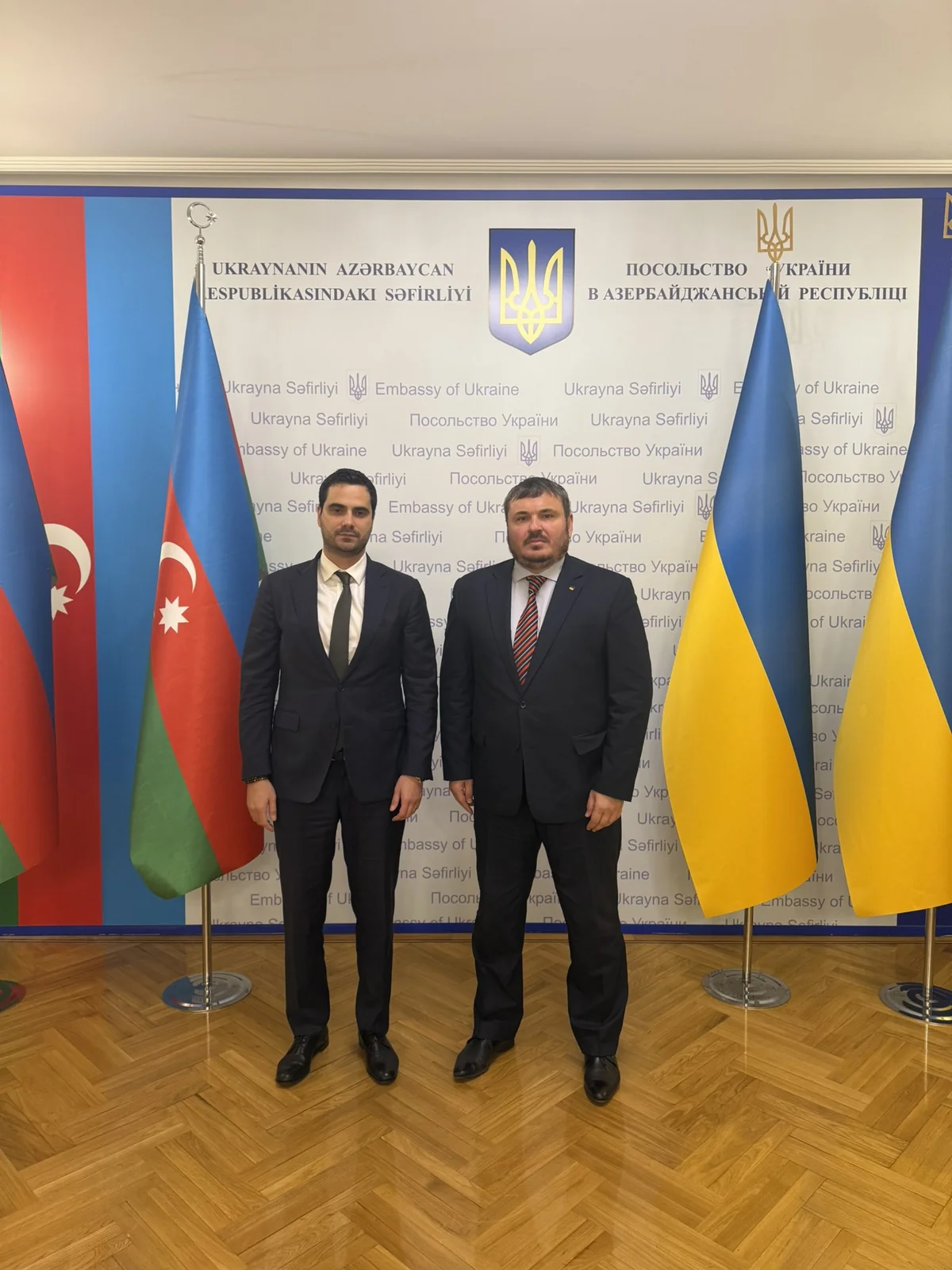 Yuri Qusev Slovakiyanın Azərbaycandakı səfiri ilə görüşüb