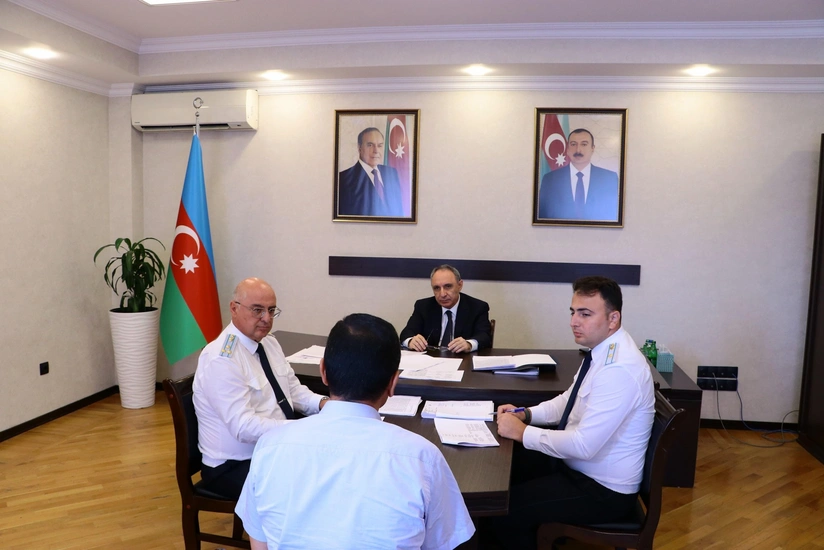 Kamran Əliyev Yasamal rayonunda vətəndaşları qəbul edib
