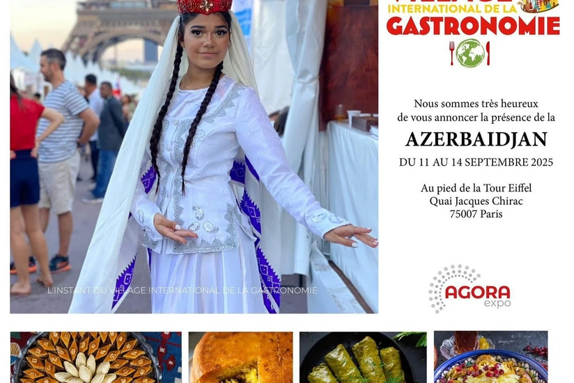 Fransada Beynəlxalq Qastronomiya günlərində Azərbaycan pavilyonu fəaliyyət göstərəcək