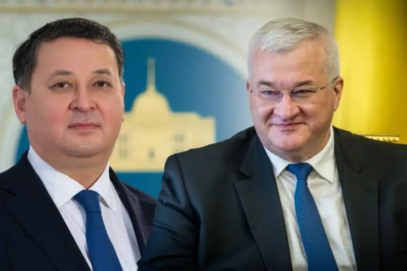 Украина и Казахстан обсудили развитие двусторонних отношений