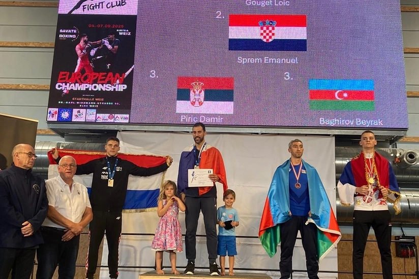 Azərbaycan idmançısı Avropa çempionatında bürünc medal qazanıb