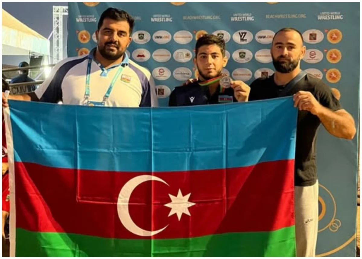 Azərbaycanın çimərlik güləşçisi Dünya Seriyasının III mərhələsində uğurlu çıxış edib
