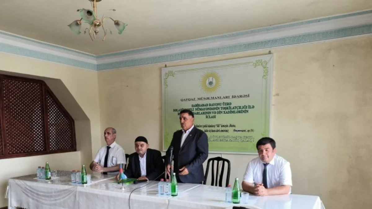 Sabirabadda din xadimlərinin korrupsiya ilə mübarizədə rolu müzakirə edilib