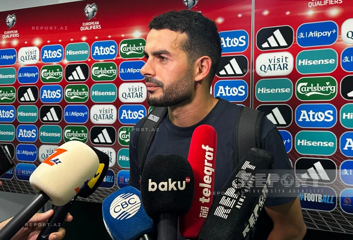 Emin Mahmudov: Azərbaycan millisində ən çox qol vuran futbolçu olduğum üçün xoşbəxtəm