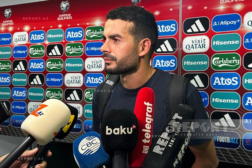Emin Mahmudov: Azərbaycan millisində ən çox qol vuran futbolçu olduğum üçün xoşbəxtəm