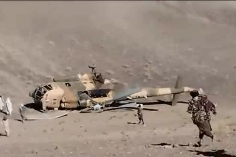 Əfqanıstanda göyərtəsində nazir və qubernatorun olduğu helikopter qəzaya uğrayıb