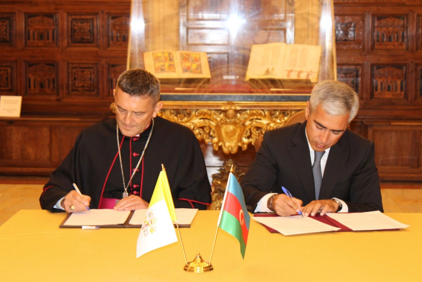 Heydar Aliyev Foundation signs memorandum with Vatican Apostolic Library, Apostolic Archive