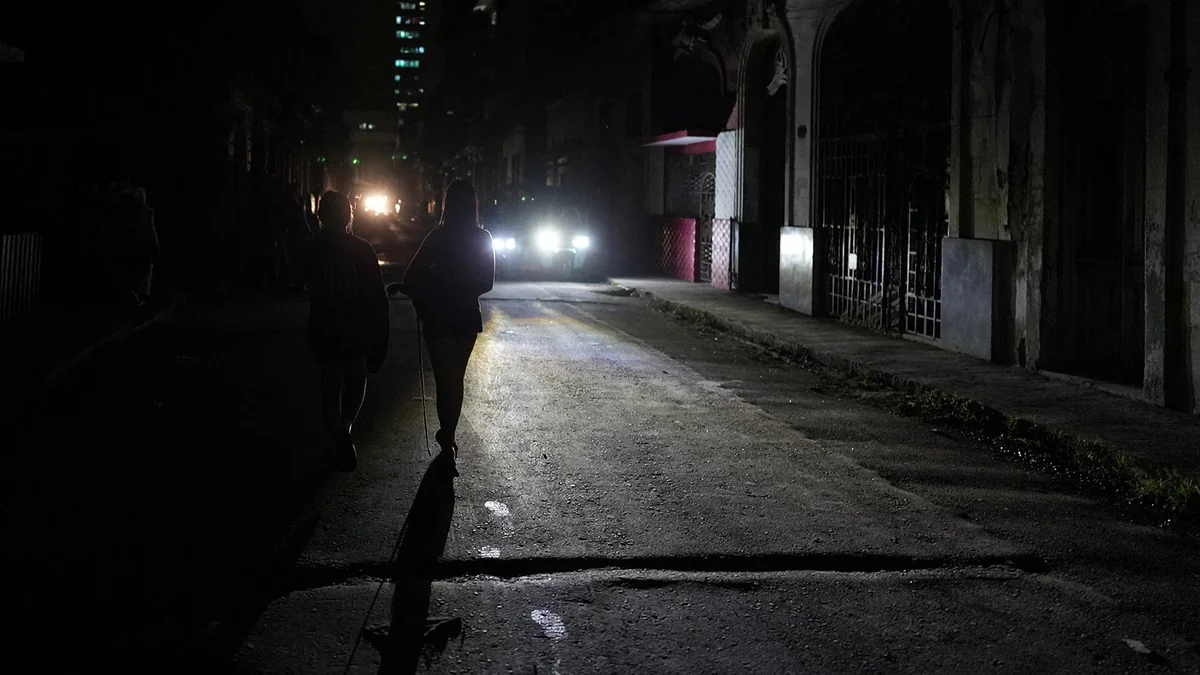 Kubanın milli elektrik şəbəkəsi sıradan çıxıb