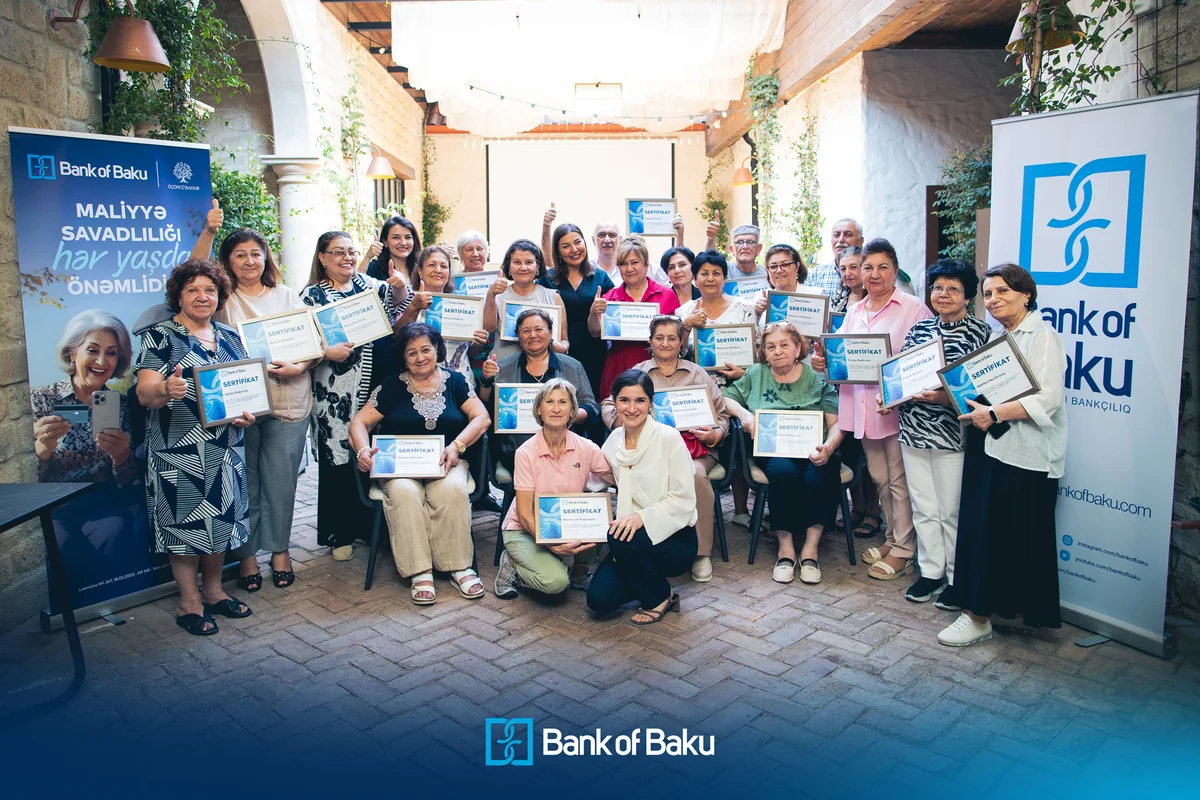 Maliyyə savadlılığı hər yaşda önəmlidir – Bank of Bakudan təlim