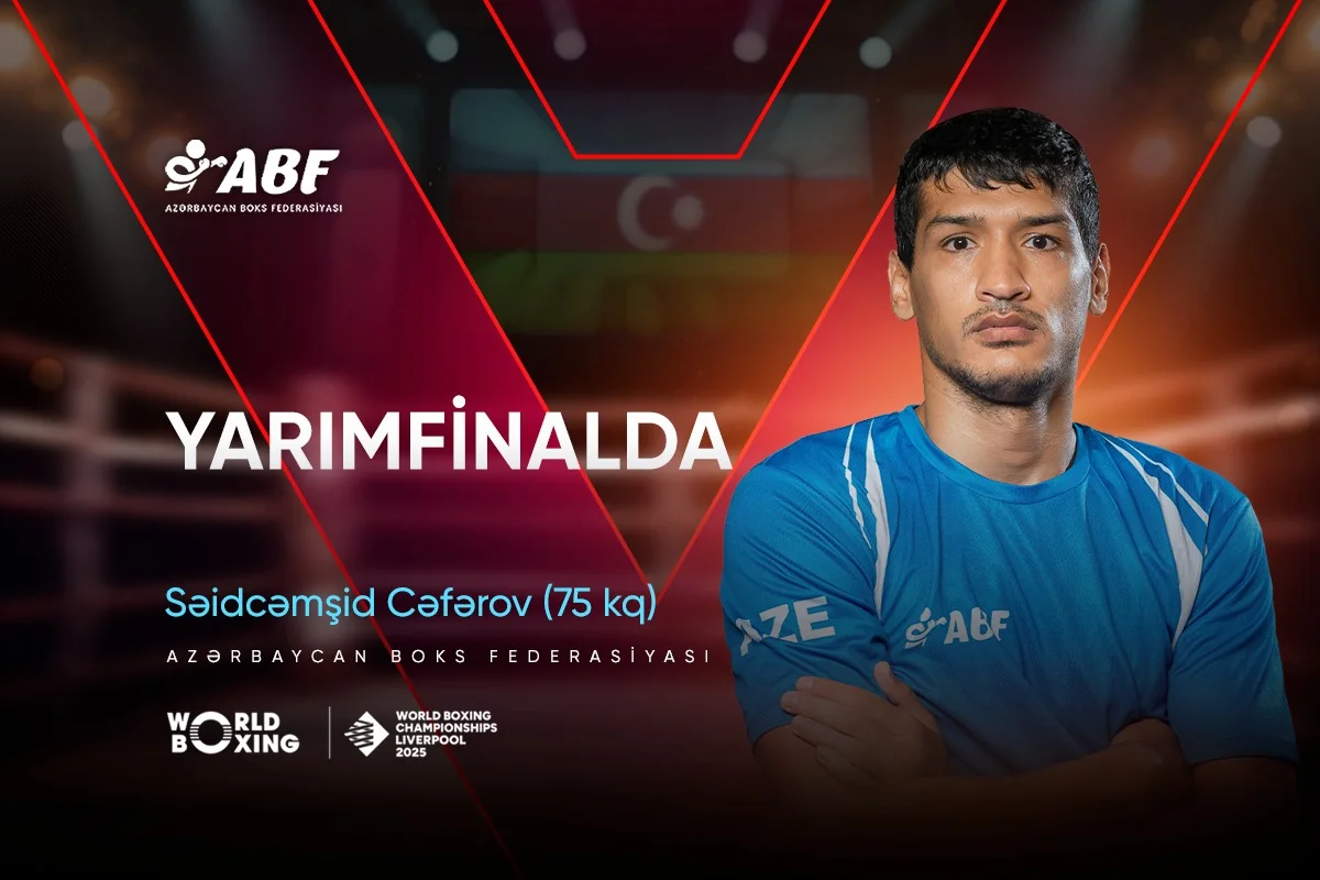 Azərbaycanın daha bir boksçusu dünya çempionatında yarımfinala vəsiqə qazanıb