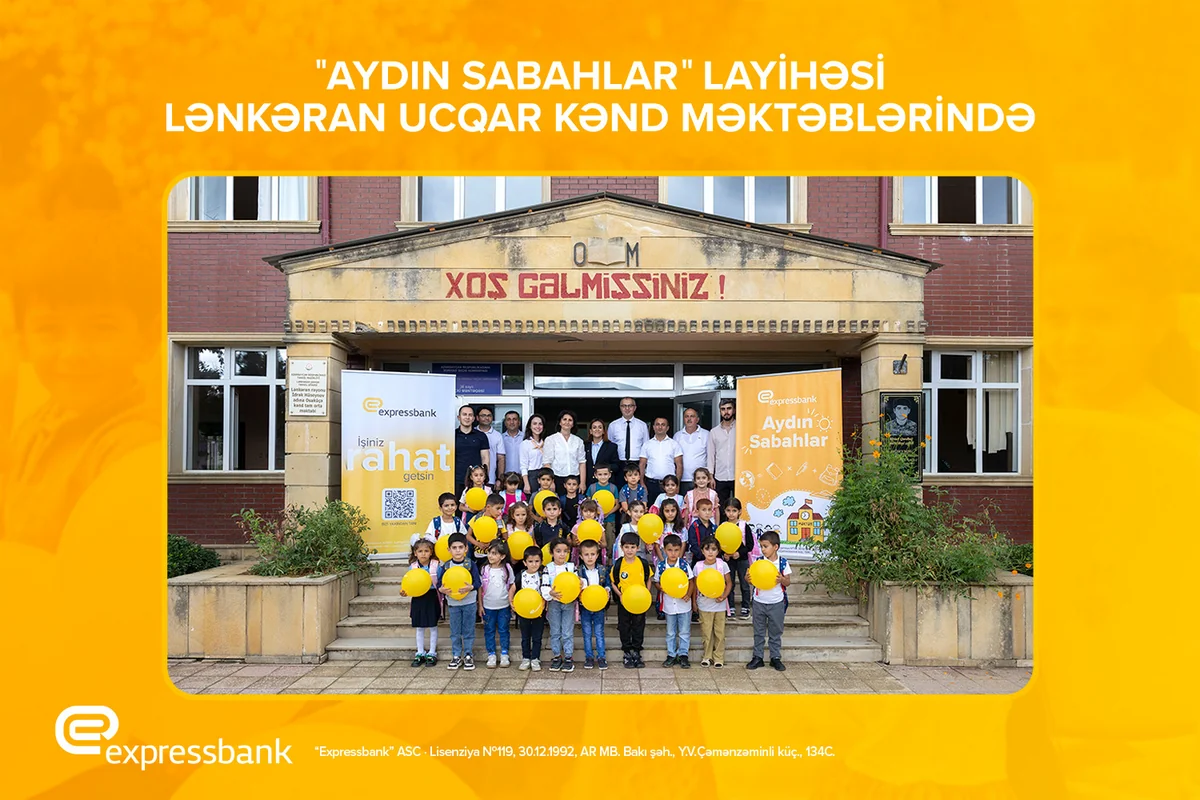 Expressbank Lənkəranda Bilik Günü münasibətilə tədbir keçirib