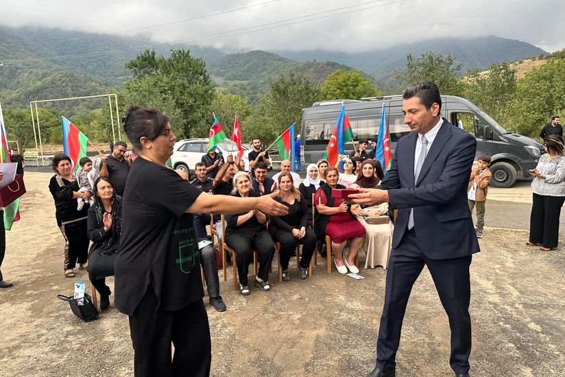 First group of former IDPs leave for Azerbaijan's Hadrut, Badara villages